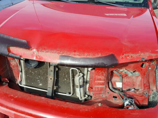 1GCCS198658292476 - 2005 CHEVROLET COLORADO RED photo 7