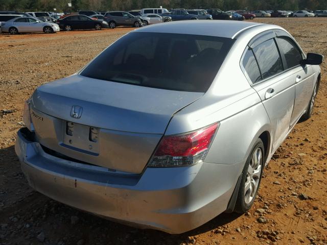 1HGCP26768A066374 - 2008 HONDA ACCORD EX SILVER photo 4