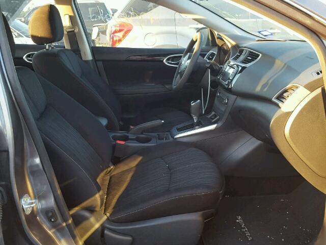 3N1AB7AP6HL684735 - 2017 NISSAN SENTRA S GRAY photo 5