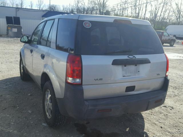 5GZCZ53B83S870762 - 2003 SATURN VUE SILVER photo 3