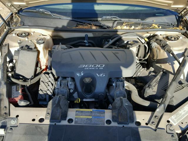 2G4WC562251246563 - 2005 BUICK LACROSSE C GOLD photo 7