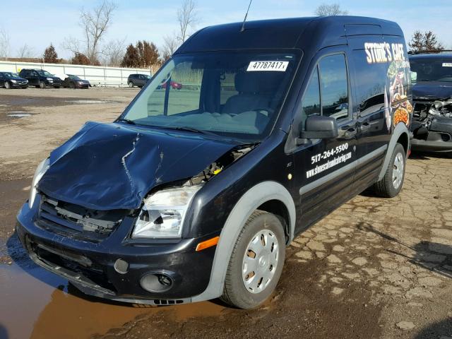 NM0LS6BN1AT020869 - 2010 FORD TRANSIT CO BLACK photo 2