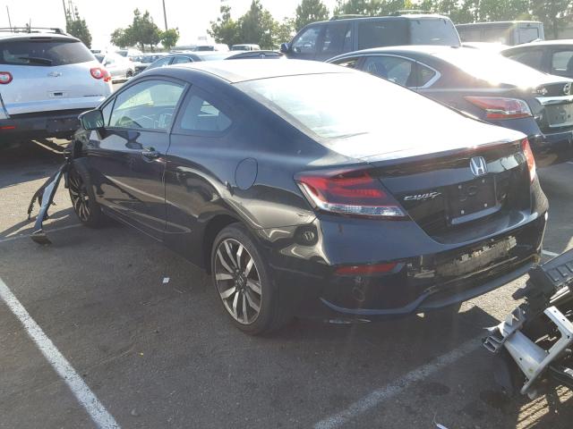 2HGFG3B08FH506069 - 2015 HONDA CIVIC EXL 黑色 照片 3