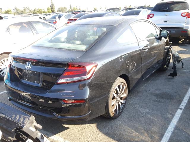 2HGFG3B08FH506069 - 2015 HONDA CIVIC EXL 黑色 照片 4