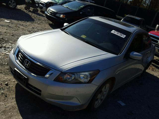 1HGCP26809A102456 - 2009 HONDA ACCORD EXL SILVER photo 2