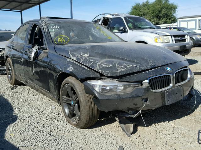 WBA3C1C57DK103036 - 2013 BMW 328 I SULE BLACK photo 1