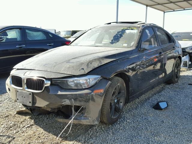 WBA3C1C57DK103036 - 2013 BMW 328 I SULE BLACK photo 2