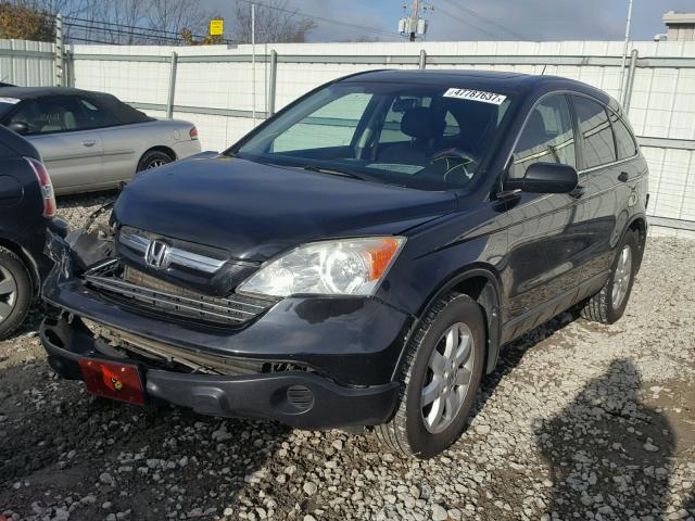5J6RE48599L068111 - 2009 HONDA CR-V EX შავი ფოტო 2