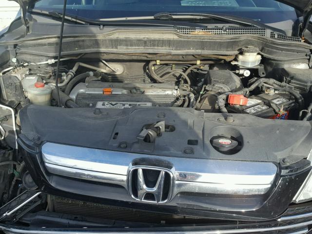 5J6RE48599L068111 - 2009 HONDA CR-V EX შავი ფოტო 7