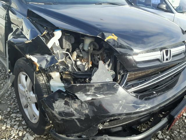 5J6RE48599L068111 - 2009 HONDA CR-V EX შავი ფოტო 9
