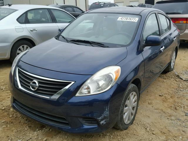 3N1CN7AP6DL820095 - 2013 NISSAN VERSA S 蓝色 照片 2