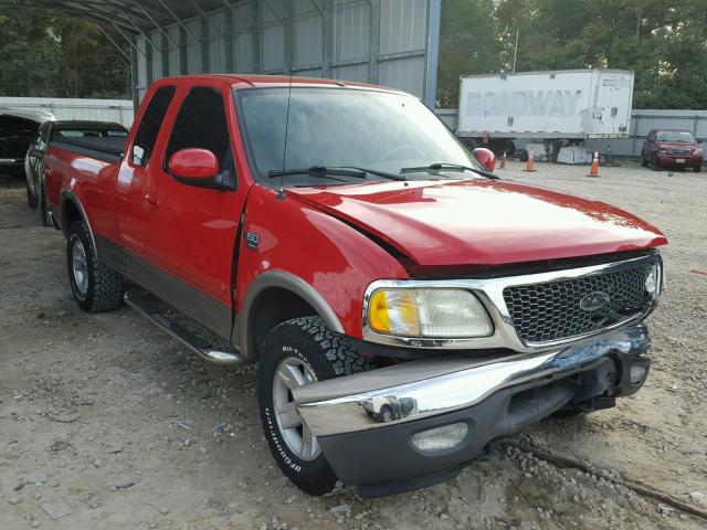 1FTRX18L63NB24420 - 2003 FORD F150 RED photo 1