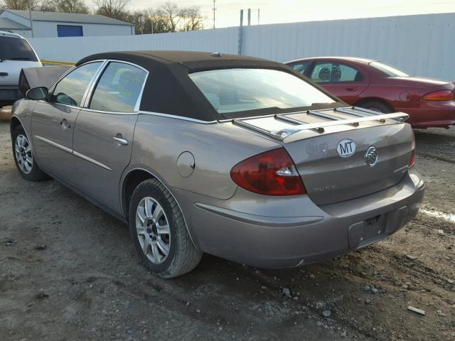 2G4WC582661168528 - 2006 BUICK LACROSSE C BEIGE photo 3