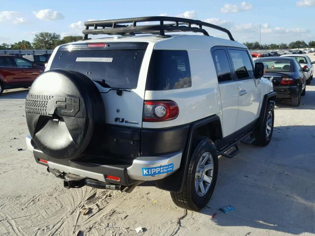 JTEBU4BF8EK186061 - 2014 TOYOTA FJ CRUISER WHITE photo 4