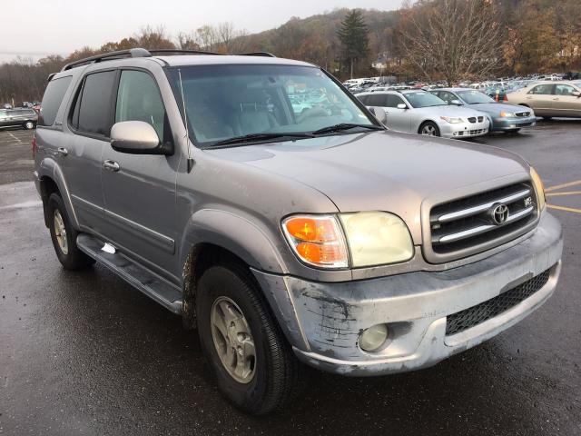 5TDBT48A42S074767 - 2002 TOYOTA SEQUOIA LI GRAY photo 1