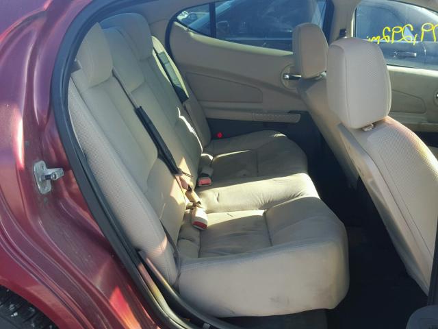 2G2WS522041220026 - 2004 PONTIAC GRAND PRIX BURGUNDY photo 5