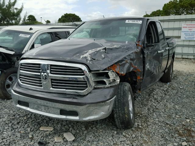 1C6RR7GG6HS578264 - 2017 RAM 1500 SLT GRAY photo 2