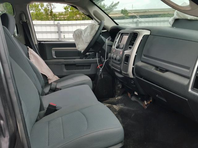 1C6RR7GG6HS578264 - 2017 RAM 1500 SLT ნაცრისფერი ფოტო 5