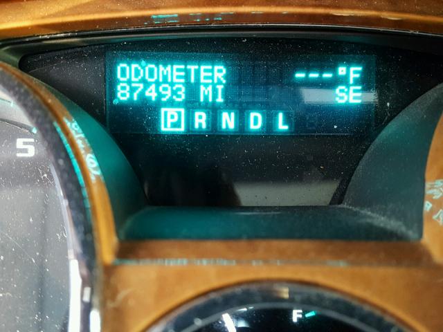 5GAKRCED7CJ137982 - 2012 BUICK ENCLAVE ლურჯი ფოტო 8