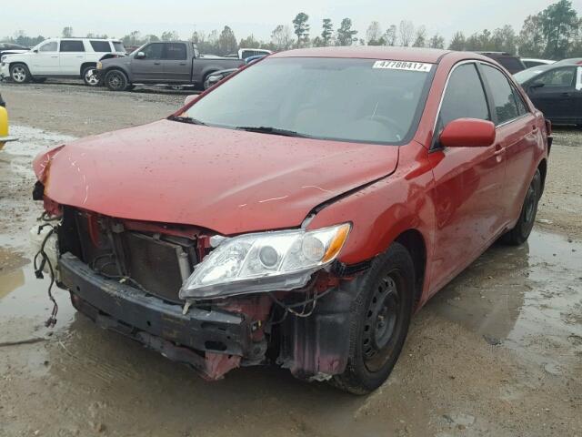 4T1BK46KX9U080640 - 2009 TOYOTA CAMRY SE RED photo 2