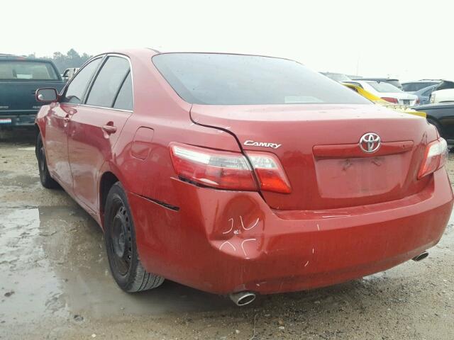 4T1BK46KX9U080640 - 2009 TOYOTA CAMRY SE RED photo 3