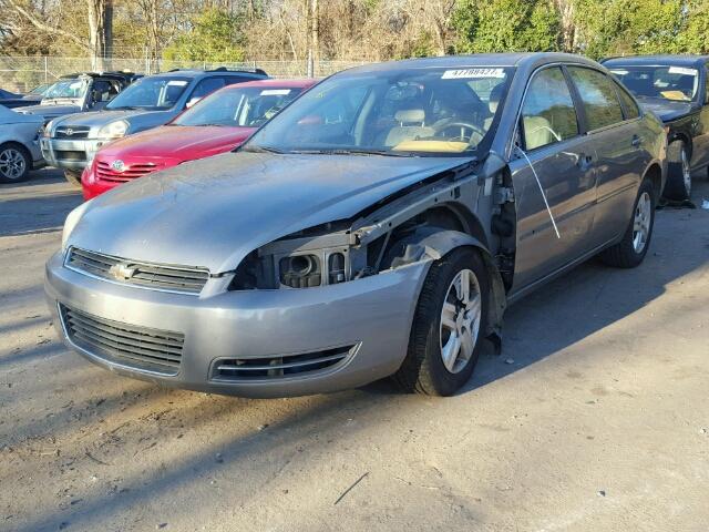 2G1WB58K869350782 - 2006 CHEVROLET IMPALA LS GRAY photo 9