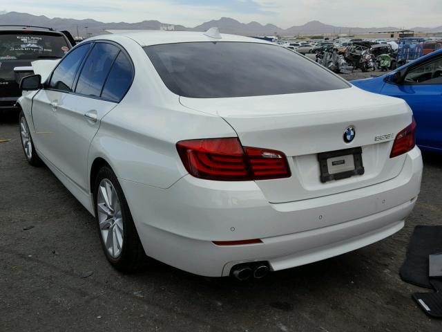WBAXG5C54CDX05103 - 2012 BMW 528 I WHITE photo 3