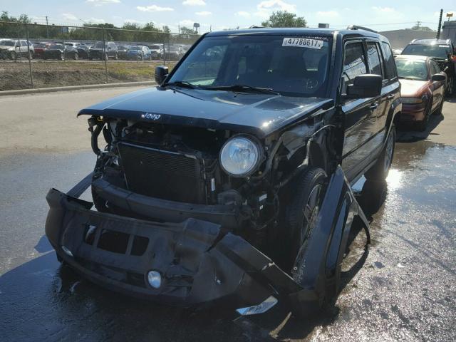 1C4NJPBB5GD561811 - 2016 JEEP PATRIOT SP BLACK photo 2