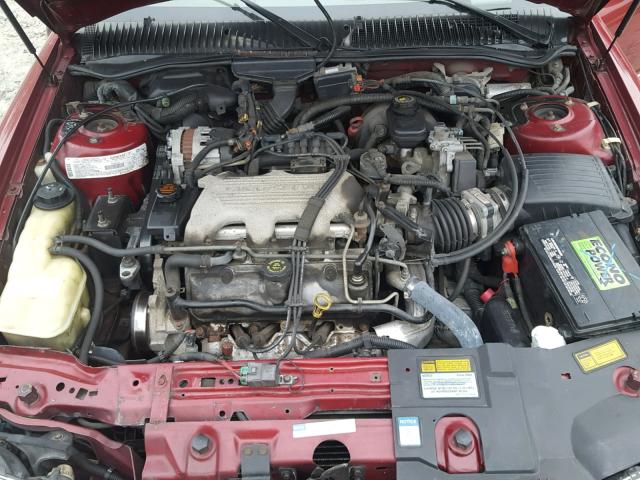 1G4NJ52M7TC441140 - 1996 BUICK SKYLARK GR MAROON photo 7