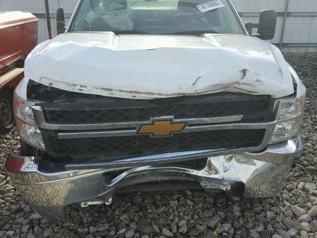 1GC0KVCG7DF232503 - 2013 CHEVROLET SILVERADO WHITE photo 7