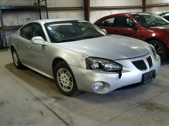 2G2WP522341260456 - 2004 PONTIAC GRAND PRIX SILVER photo 1