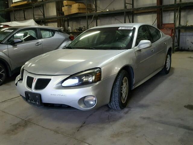 2G2WP522341260456 - 2004 PONTIAC GRAND PRIX SILVER photo 2