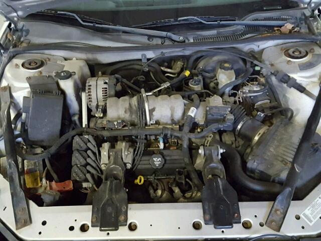 2G2WP522341260456 - 2004 PONTIAC GRAND PRIX SILVER photo 7