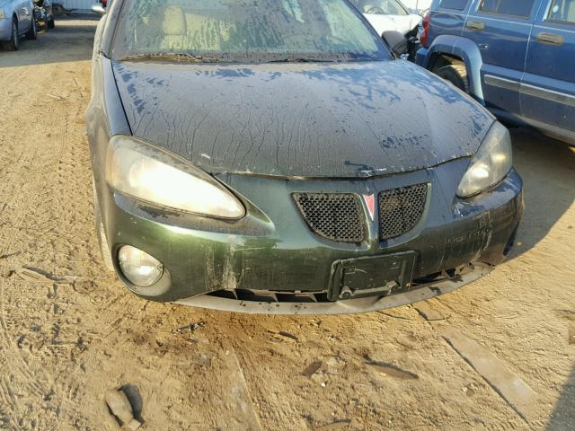 2G2WP522X41129251 - 2004 PONTIAC GRAND PRIX Կանաչ լուսանկար 9