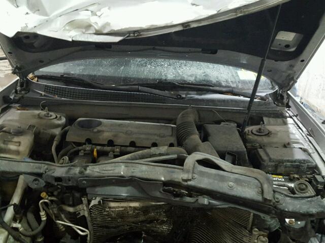 5NPET46C49H561100 - 2009 HYUNDAI SONATA GLS SILVER photo 7