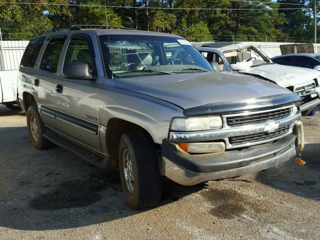 1GNEC13T51R223731 - 2001 CHEVROLET TAHOE C150 SILVER photo 1