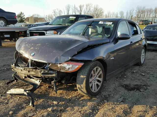 WBAVC93527K033375 - 2007 BMW 328 XI GRAY photo 2