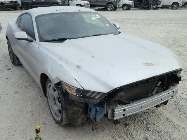 1FA6P8AM7G5283960 - 2016 FORD MUSTANG SILVER photo 1