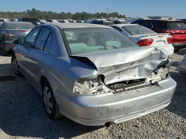 4A3AA46GX3E066024 - 2003 MITSUBISHI GALANT ES SILVER photo 3