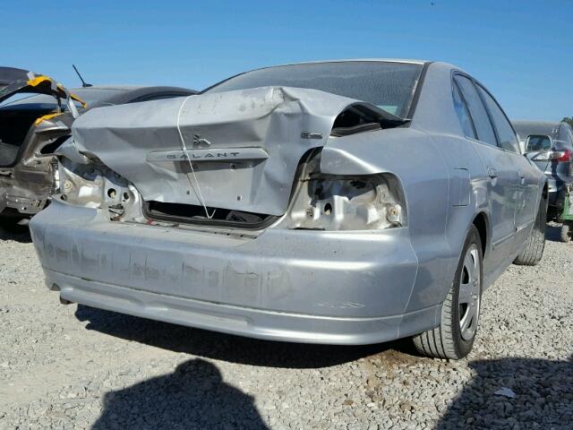 4A3AA46GX3E066024 - 2003 MITSUBISHI GALANT ES SILVER photo 4