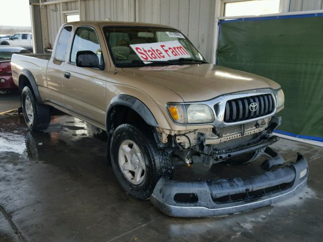 5TESN92N94Z423608 - 2004 TOYOTA TACOMA XTR GOLD photo 1