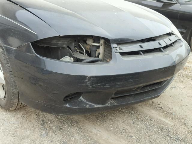 1G1JF12FX37122444 - 2003 CHEVROLET CAVALIER L BLACK photo 9