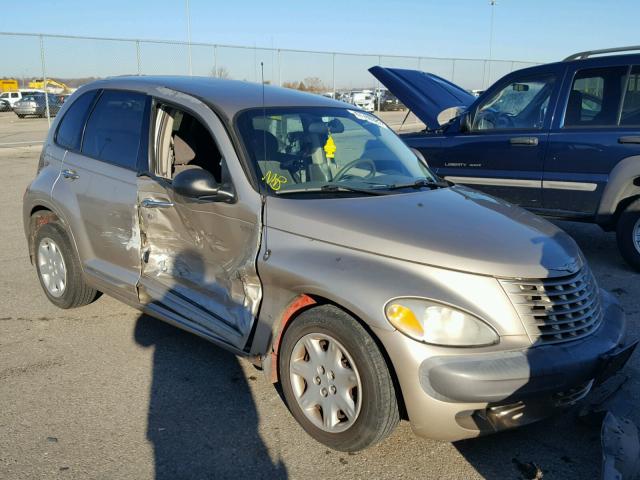 3C4FY48B02T359807 - 2002 CHRYSLER PT CRUISER GOLD photo 1