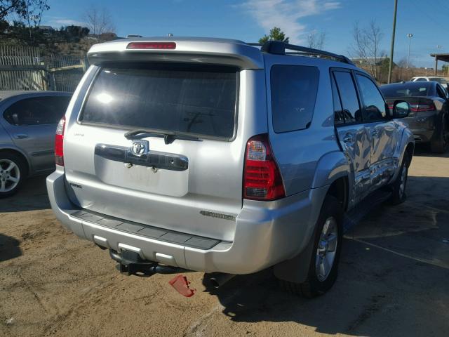 JTEBT14R460061158 - 2006 TOYOTA 4RUNNER SR SILVER photo 4