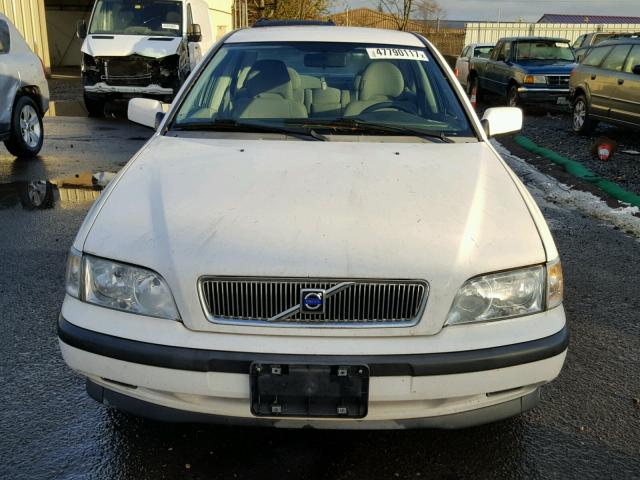 YV1VS2554YF435784 - 2000 VOLVO S40 WHITE photo 9