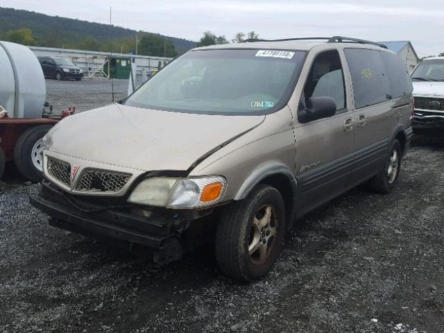 1GMDX03E93D242735 - 2003 PONTIAC MONTANA TAN photo 2