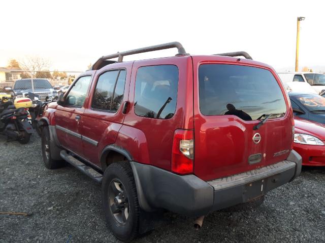 5N1ED28Y42C546393 - 2002 NISSAN XTERRA XE RED photo 3