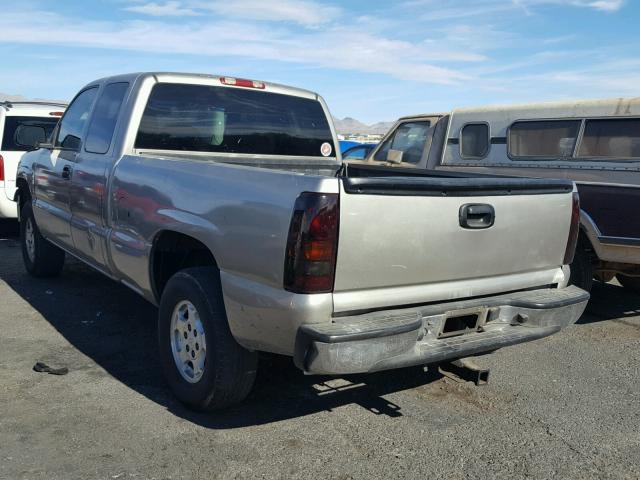 1GCEK19V42Z347575 - 2002 CHEVROLET SILVERADO TAN photo 3