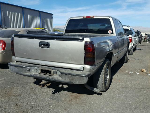 1GCEK19V42Z347575 - 2002 CHEVROLET SILVERADO TAN photo 4