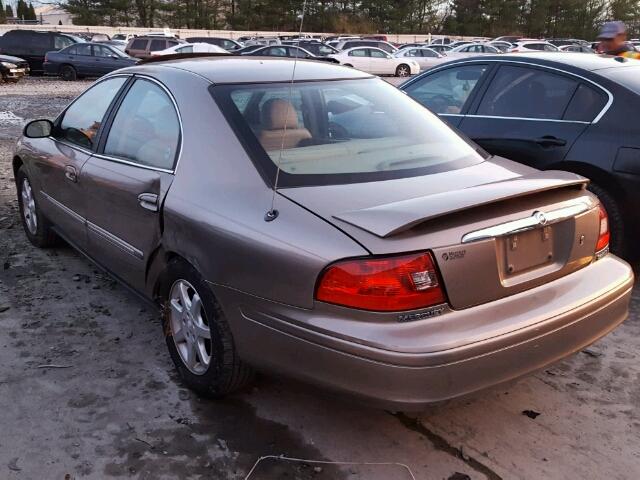 1MEFM55S62A604797 - 2002 MERCURY SABLE LS P TAN photo 3